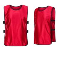 ราคา พร้อมส่ง เสื้อเอี๊ยมกีฬาสี เสื้อกั๊กสี ผู้หญิง แบ่งทีมกีฬา เสื้อกีฬาสี เสื้อคลุมซ้อมกีฬา ฟุตบอล บาสเกตบอล ผ้าลื่นนุ่ม เด็ก ผู้หญิง ผู้ชาย ใส่ได้ (21364752635)