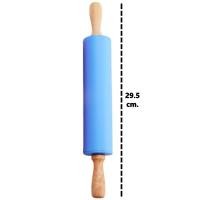 ราคา ไม้นวดแป้ง Rolling Pin ไม้นวดแป้งซิลิโคน ไม้คลึงแป้ง ไม้รีดแป้ง ที่นวดแป้ง ที่กลิ้งนวดแป้ง 1 ชิ้น O1 (12376088420)