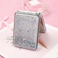 ราคา Compact Makeup Mirror Flowing Sand Makeup Mirror Double Sided Makeup Mirror Portable Makeup Mirror Cute Girl Heart Makeup Mirror (19958818879)