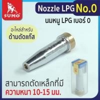 ราคา นมหนู SUMO หัวตัดแก๊ส LPG นมหนูตัดแก๊ส ซูโม่ 1 ชิ้น (22141674723)