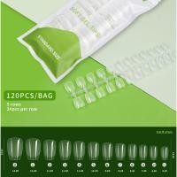 ราคา เล็บปลอม PVC อย่างดีมีความยืดหยุ่น ตะไบโคนแล้ว pvc green bag (21674992551)