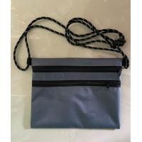 ราคา กระเป๋าสะพายเฉียงซิป2ชั้นสีดำ (22127286362)
