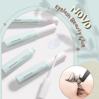 ราคา กาวติดขนตาปลอม ดูเป็นธรรมชาติ กาวต่อขนตา กาวติดขนตา ใช้ดี บอกต่อ Novo eyelash glue 10ml 6243 (22210311156)