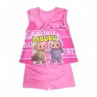 ราคา ชุดเซ็ตเด็ก เสื้อแขนสั้น แขนระบาย กางเกงขาสั้น ผ้าไมโคร ลายการ์ตูนน่ารัก ชุดเด็กผู้หญิง 6 เดือน 2 ขวบ FAS0015 (22202554788)