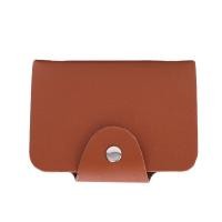 ราคา กระเป๋ากระเป๋าใส่บัตรเครดิตบัตรเครดิตนามบัตร24ช่องบิตกระเป๋าหนัง PU ที่จัดระเบียบสายไฟแบบหนีบที่เก็บเงินสดสามารถจุบัตรได้มากกระเป๋าใส่บัตรประชาชน (20669982209)