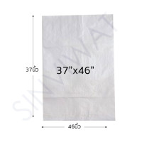 ราคา 1 ใบ ถุงกระสอบขาว กระสอบปุ๋ย กระสอบพลาสติก สีขาว เกรด A กันน้ำ ของใหม่ หลายขนาด กระสอบข้าวสาร กระสอบแพ็คของ กระสอบใส่ของ ถุงปุ๋ย ราคาถูก (8558689545)