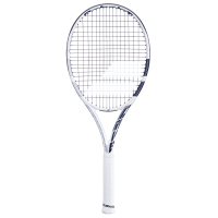 ราคา Babolat ไม้เทนนิส Pure Drive Wimbledon Unstrung Tennis Racket G2 G3 White Grey 101516 (21988367957)