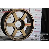 ราคา ล้อแม็กขอบ18 ราคาต่อ2หรือ4วง TE37 หยอดแดง 8x18 6H139 7 ET20 ยี่ห้อ WHEELS PERFORMANCE สีน้ำตาล ส่งฟรี แถมฟรีจุกสีอย่างดี แม็ก TE งานไม่ล้น (22068479823)