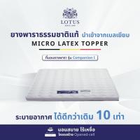 ราคา LOTUS ที่นอนยางพารารุ่น Companion lll หนา 4 นิ้ว ส่งฟรี (21725281478)