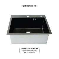 ราคา DYNAHOME อ่างรุ่น WD 5545 TS BK อ่างล้างจาน1หลุม สีดำ (14295763010)