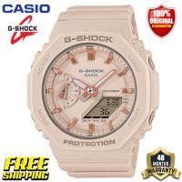 ราคา Original G Shock Women Sport Watch GMAS2100 Japan Quartz 200M Water Resistant Shockproof Waterproof World Time LED Auto Light Women Girl Boy Sports Wrist Watches 4 Years Official Store Warranty GMA S2