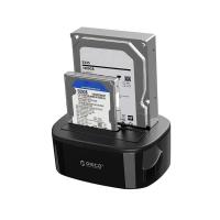 ราคา Orico 6228Us3 Usb 3 0 To Sata Dual Bay Hard Drive Docking Station For 2 5 3 5 Inch Hdd Ssd Case With Offline Clone Function (22146244674)