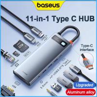 ราคา Baseus ฮับ Type C 11 In 1สถานีท่าเรือฮับ USB C ไปยัง USB3 0 HDMI ที่รองรับ VGA 2 0 RJ45แท็บเล็ตสำหรับโน้ตบุ๊คแล็ปท็อป Tf sd (20183749471)