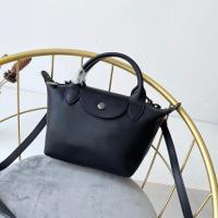 ราคา LONGCHAMP กระเป๋า Longxiang Le PliageCuir หญิงมินิหนังแกะกระเป๋าทรงเกี๊ยวกับกล่องของขวัญถุงป้องกันฝุ่นบัตรสีเขียวและแท็ก (21652169169)