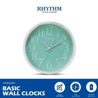 ราคา RHYTHM นาฬิกาแขวนผนัง ขอบพลาสติก หน้าปัดสี 22 3 ซม ดีไซน์มินิมอล CMG625NR (22203112221)