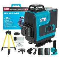 ราคา STR เครื่องวัดระดับเลเซอร์ 4 เเกน 16 เส้น แสงสีเขียว เลเซอร์วัดระดับ เครื่องวัดระดับน้ำ เลเซอร์สีเขียว เลเซอร์ ระดับน้ำเลเซอร์ พร้อมอุปกรณ์ครบชุด กล่องกันกระแทกอย่างดี พร้อมใช้งาน (21542614390)
