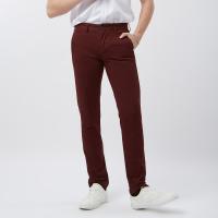 ราคา LTD กางเกงชิโน่ ผู้ชาย สีมารูน Chino Pants Skinny Fit 02827 (22236908324)