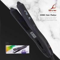 ราคา ของแท้100 ถูกสุด มีหน้าร้านจริง เครื่องหนีบผม ซุปเปอร์วี ไม่มีฟัน หน้าเล็ก รุ่น SU 868 Super V Inter Ionic Hair Flatter SuperV SU868 กล่องขาว (644444072)