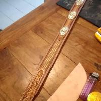 ราคา เข็มขัดหนังฉุลทักเกรดA Guns n rosesหัวคาวบอยวินเทจ38มม (20258794383)