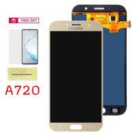 ราคา แถมฟิล์มกันลอย Lcd Screen หน้าจอ อะไหล่จอ จอชุด samsung galaxy A3 A310 A320 A5 A510 A520 A6 PLUS A605 A7 A710 A720 A730 A750 A8 A9 PRO 2016 2017 2018 จอ ทัช จอชุด ซัมซุง กาแลค (16725979141)