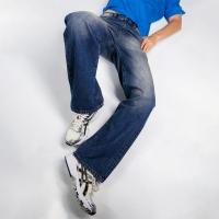 ราคา กางเกงยีนส์ ขายาว DENIM COMFY LOOSE BAGGY สี Slam Wash ฟอกเข้ม (21442182118)