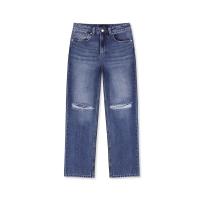 ราคา AIIZ เอ ทู แซด กางเกงยีนส์ผู้หญิงทรงตรง Women s High Rise Long Denim (22089127828)
