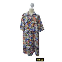 ราคา เดรสโปโลกระดุมหน้า แขนสามส่วน เนื้อผ้าลินินแท้ 100 ทรงสวย ใส่สบาย (21840840980)