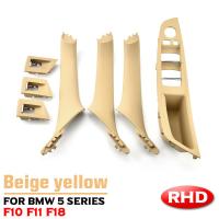 ราคา 7สีขวาไดรฟ์ RHD สีเบจสีดำคาร์บอนไฟเบอร์ภายในรถมือจับประตูดึง7ชิ้นชุดสำหรับ BMW 5 Series F10 F18 523 525 528 (19296413968)