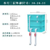 ราคา Turnover Box Filter Box Fish Pond Water Circulation System Fish Tank Filter Trickle Box Upper Filter Box Filter Barrel (21527086760)