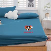 ราคา Alls Wonderland สีทึบ Fittedsheet ผ้าปูที่นอนลายการ์ตูนดิสนีย์เข้ารูปผ้าปูที่นอนหมีวินนี่สตรอเบอรี่ช้อนส้อมมีดหมีพูห์ราชินีผ้าปูที่นอนพอดีนุ่มระบายอากาศได้ดี (21682047976)