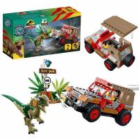 ราคา Compatible with LEGO 76961 Jurassic Dinosaur World Visitor Center Tyrannosaurus Rex and Raptor Rampage Attack Blocks (21478487716)
