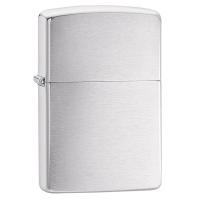 ราคา Zippo 200 Brushed Chrome ของแท้ Made in USA (1297816594)