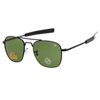 ราคา OYKI แฟชั่นการบินสไตล์UV400เฉดสีกับกรณีผู้ชายAOนักบินแว่นกันแดดยี่ห้อออกแบบออปติคอลป้องกันแสงสะท้อนแว่นตาอาทิตย์สำหรับชาย (20202382210)