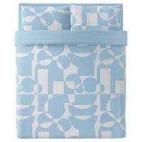 ราคา IKEA แท้ค่ะ BRUKSVARA ชุดเครื่องนอน ผ้าปู ปลอกผ้านวม ปลอกหมอน (21807143274)