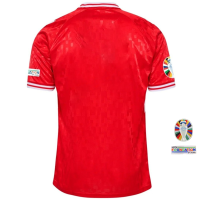 ราคา Denmark เสื้อฟุตบอลเดนมาร์ก เหย้า ยูฟ่า ยูโร UEFA Euro 2024 25 เสื้อฟุตบอลชาย (21887635862)