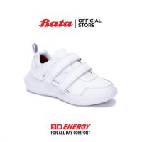 ราคา Bata บาจา รองเท้าพละนักเรียน รองเท้าผ้าใบ รองเท้าพละสำหรับเด็ก รุ่น 3D Energy สีขาว 3411919 (14223389277)
