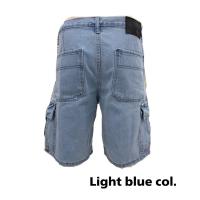 ราคา ขาสั้นยีนส์ชาย ผ้าไม่ยืด ฟอก 3 สี บูลฟ้าน้ำเงินขัดทราย มิดไนท์ดำ มีกระเป๋ากล่อง 2 ข้างที่ปลายขา เอวกลาง แบบซิป ไซร์ 28 36 ไซร์พิเศษ 38 42 CP8 short jeans No 1152 Size 28 36 38 42 (21331597143)