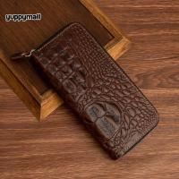 ราคา กระเป๋าสตางค์หนังแท้ ใบยาว รุ่นซิปรอบ หนังวัวแท้ 100 ใส่โทรศัพท์มือถือได้ กระเป๋าผู้ชาย หนังอย่างดี ผลิตจากโรงงานไทย (21535257797)