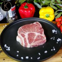 ราคา สเต็กหมูสันคอ Hokkaido Pork Collar 170 210 กรัม (22208567622)