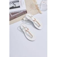 ราคา 36 41 รองเท้าแตะคีบรัดส้น อะไหล่ทองมุก แบรนด์Lisa Shoes L04 งานคุณภาพ (21490125682)