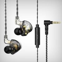 ราคา QKZ AK6 Pro หูฟังอินเอียร์ หูฟังแบบมีสาย หูฟังถอดสายได้ Earphone in ear Smalltalk หัวเสียบ aux 3 5 มม พร้อมไมโครโฟน (21273103420)
