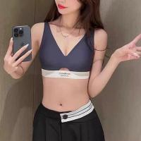 ราคา ชุดชั้นใน กางเกงใน CK Sport Bra ชุดชั้นในสปอร์ตบรา แบบนิ่ม ป้องกันกระแทก ไร้รอยต่อ บราเซ็กซี่ สําหรับผู้หญิง (21585458781)