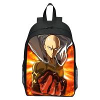 ราคา กระเป๋านักเรียน ONE PUNCH MAN กระเป๋าเป้สะพายหลัง 3D ลายการ์ตูน กระเป๋านักเรียนประถม น้ำหนักเบาและกันน้ำ (21925263464)
