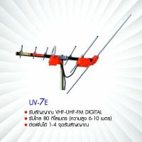 ราคา เสาอากาศดิจิตอลทีวี FM VHF UHF ยี่ห้อ BETA รุ่น UV 7E และ UHD 5E พร้อมสาย RG 6 u 10 เมตร (21712304807)