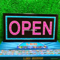 ราคา ป้ายไฟLED ป้ายไฟตัวอักษร ป้ายไฟวิ่ง ป้ายไฟหน้าร้าน ป้ายไฟ OPEN แบบเสียบปลั๊กไฟ ป้ายไฟตกเเต่งร้าน รับทำป้ายไฟ (20970895680)