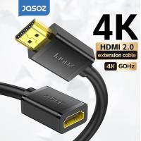 ราคา Jasoz สายไฟต่อ HDMI Extension Cable 4K 3D ตัวผู้ เป็น ตัวเมีย Hdmi 2 0 สำหรับโปรเจคเตอร์ PC TV PS3 4 (21481506974)