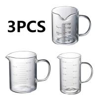 ราคา แก้วที่มีขนาด ถ้วยกาแฟ ไม่มีฝาปิด แก้วตวง ถ้วยตวง แก้วชง ชา แก้วชงกาแฟ แก้วตวง ทนความร้อน เข้าไมโครเวฟ 250ml 350ml 500ml (21897181500)