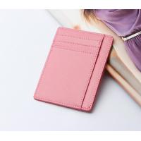 ราคา พร้อมส่ง หนังวัวแท้ ซองหนัง กระเป๋าบัตร ซองบัตร Card Holder Mini Wallet หนังวัวแท้ Saffiano S5 58 (4574060382)