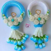 ราคา พวงมาลัยวันแม่แบบริบบิ้นกว้าง 6 นิ้วยาว 15 นิ้ว (5092792654)