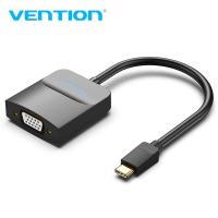 ราคา Vention USB C VGA Type C ไปยังตัวแปลงวีจีเอ4K สำหรับ SAMSUNG S20 Surface Pro 7 Huawei P40 P30 Pro USB C กับ VGA (21731911247)